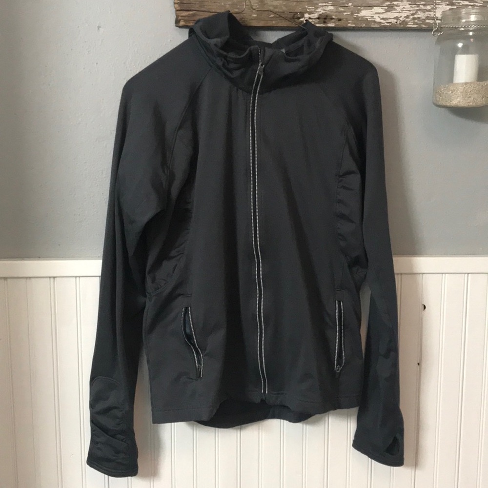 Athleta hooded zip up jacket